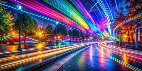 Fototapeta premium Long Exposure Studio Backgrounds for Design Platforms