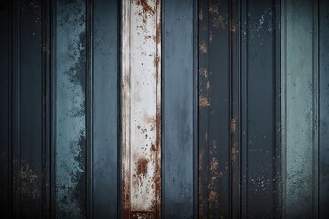 Obraz premium Distressed Vintage Panel with Weathered Surface and Gloomy Aesthetic