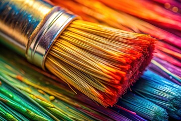 Macro Photography of Malerpinsel II Paintbrush Detail