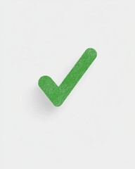 Minimalist checkmark symbol. Aœ sign combination. Concept of approval, validation, aheadd and assurance.