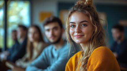 Fototapeta premium E-learning is revolutionizing education through internet technology, enhancing access to webinars and online courses for diverse learners worldwide.