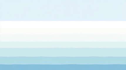 Fototapeta premium Watercolor blue and white striped background. Vector illustration for your design.