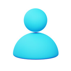 Profil 3D Illustration