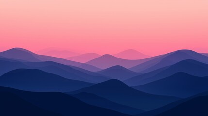 Fototapeta premium Deep Indigo Gradient Background for Design Projects