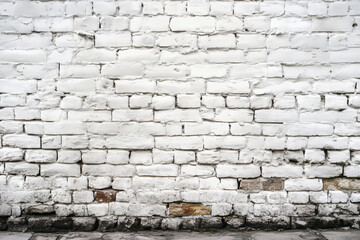 Aesthetic Variations of White Brick Walls: Rustic, Vintage, and Weathered Textures