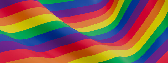 Abstract rainbow colors. LGBTQ background