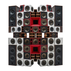 SPEAKERS FOR COMPOSITION OF EVENT FLYERS SHOWS ARTISTS PARTIES