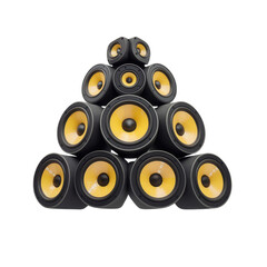 SPEAKERS FOR COMPOSITION OF EVENT FLYERS SHOWS ARTISTS PARTIES