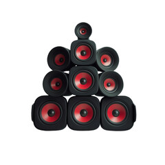 SPEAKERS FOR COMPOSITION OF EVENT FLYERS SHOWS ARTISTS PARTIES