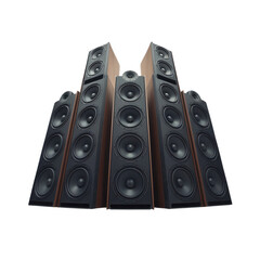 SPEAKERS FOR COMPOSITION OF EVENT FLYERS SHOWS ARTISTS PARTIES