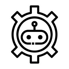 engineer Line Icon