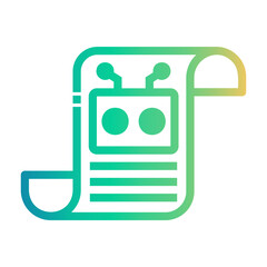 technology Line Gradient Icon