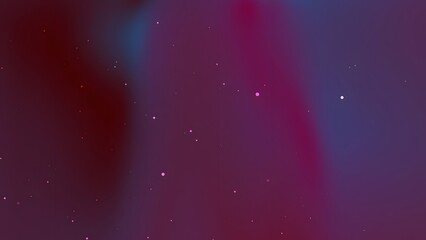 Fototapeta premium A hazy, abstract background with soft pink and red lights scattered across a purple and blue gradient.