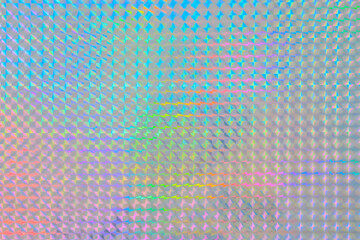 Holographic rainbow foil iridescent texture abstract hologram background