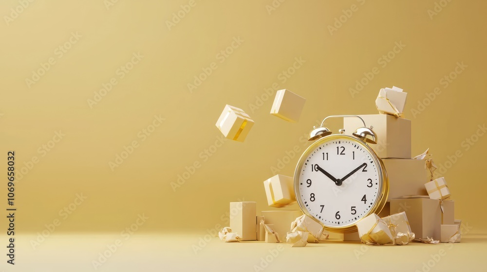 Poster optimize your delivery with timely courier services for fast shipping