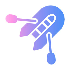 rubberboat Gradient icon