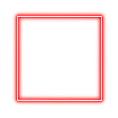 rectangle neon frame