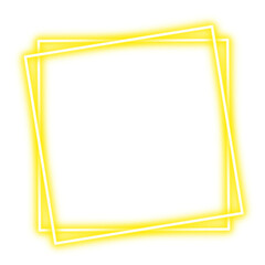 rectangle neon frame