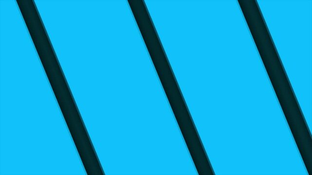 Contemporary Abstract Diagonal Stripes in Blue and Black - Versatile Modern Geometric Background Design for High-Quality Digital Media Projects
