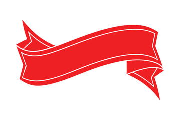 Ribbon Banner Vector, Graphic Element Vector Illustration for Design
