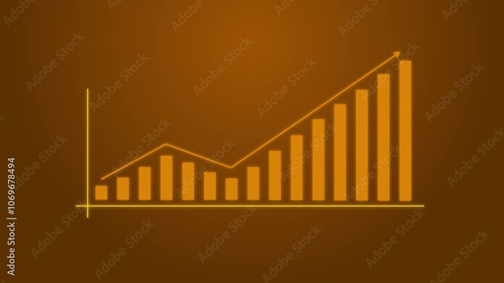 Poster graphs and charts web line icons. data elements, bar and pie, diagrams for business infographics.