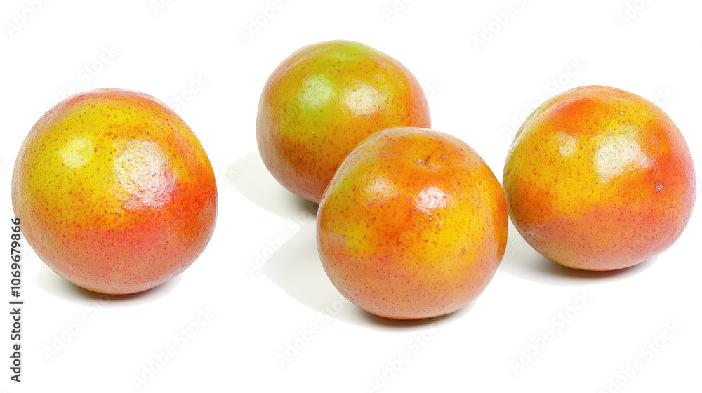 Aufkleber fresh acai berries arranged on transparent background for display generative ai