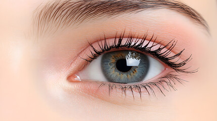 Fototapeta premium Elegant High-Fashion Beauty Portraits with Radiant Skin, Glamorous Makeup, and Luxurious Skincare Glow.
