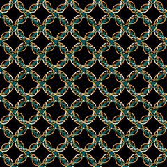 Naklejka premium seamless pattern with abstract decorative ornament abstract background for fabric surface design packaging vector illustration
