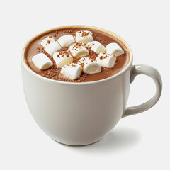 Enjoy a warm and comforting cup of hot cocoa topped with fluffy marshmallows, perfect for a cozy evening. This delicious drink is ideal for any sweet tooth!