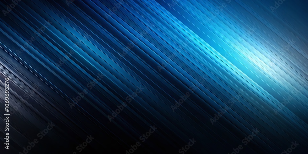 Poster aerial photography of a black and dark blue smooth gradient abstract background image for science an