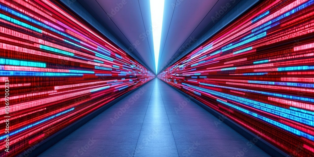 Poster dynamic visualization of media trends in digital space