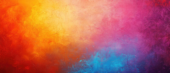 Fototapeta premium Vibrant Abstract Composition, dynamic colors, layered textures, contemporary style, engaging visual experience, modern artistic expression