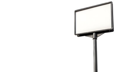 Fototapeta premium Blank Street Sign
