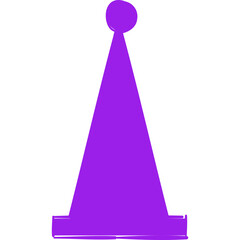 Happy birthday single vector icon