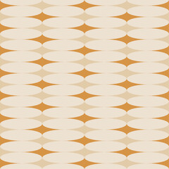 seamless pattern with elements beige abstract background for fabric home wear surface design packaging vector