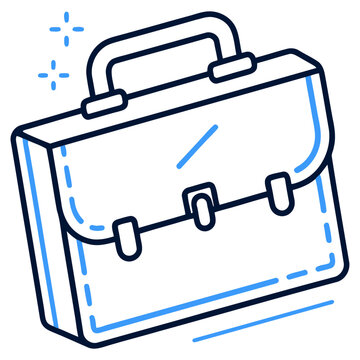 recommend clip art: Business Briefcase Icon outline icon