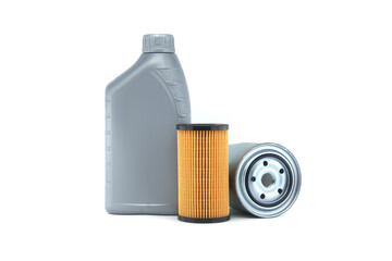 Car Maintenance Essentials Oil Container and Filter Set