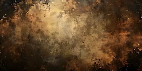 Dark brown grunge background texture with subtle gradient. Vintage dark tones.