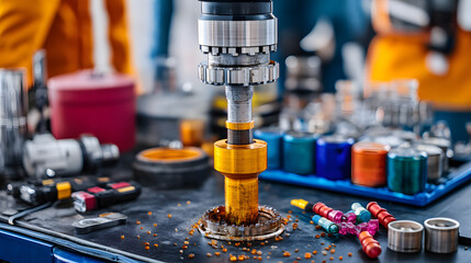 Workers with the skills and technology to operate oil and gas refineries, electricity and petroleum extraction. Maintenance and industrial equipment