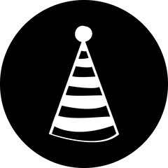 Happy birthday single vector icon