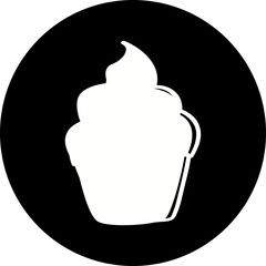 Happy birthday single vector icon