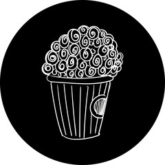 Happy birthday single vector icon