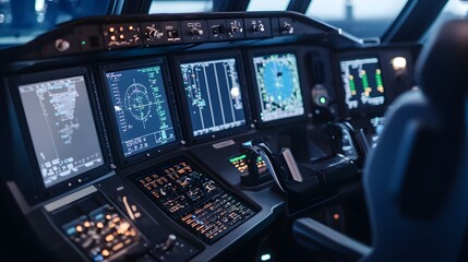 Explore advanced aviation technology in flight control centers