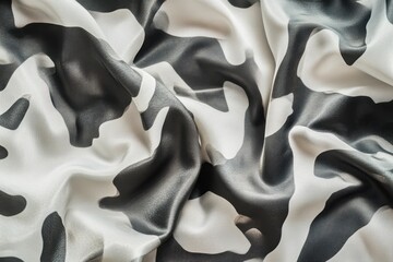 Abstract camo fabric texture background. Perfect for design projects related to fashion, military, or camouflage.