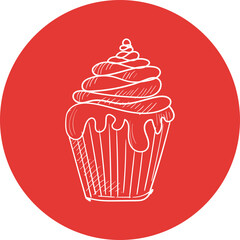 Happy birthday single vector icon