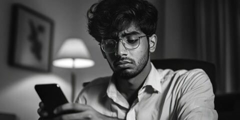 Fototapeta premium Casual Smartphone Use