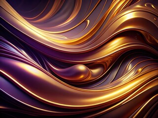 Elegant Abstract Liquid Background with Gold Accents for Creative Projects, Versatile Use in Graphic Design, Print Media, and Digital Artwork, Ideal for Stylish Branding and Modern Aesthetics