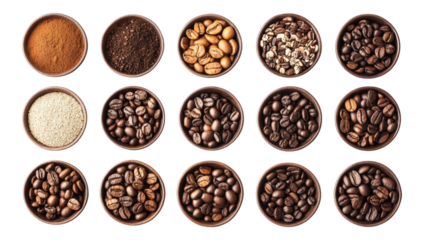 Coffee Beans Stages From Raw to Ground, Roasted, and Brewed, coffee beans , coffee roasting