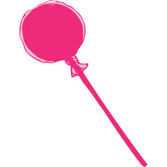 Happy birthday simple vector icon