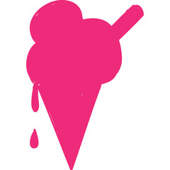 Happy birthday simple vector icon